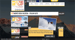 Desktop Screenshot of monterosavalsesia.com